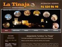 Tablet Screenshot of habitacioneslatinaja.com